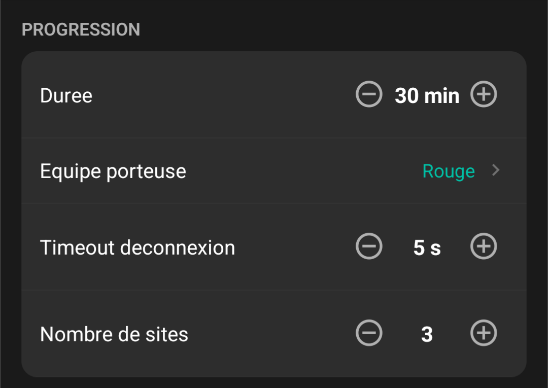 Mode Progression - vue 2