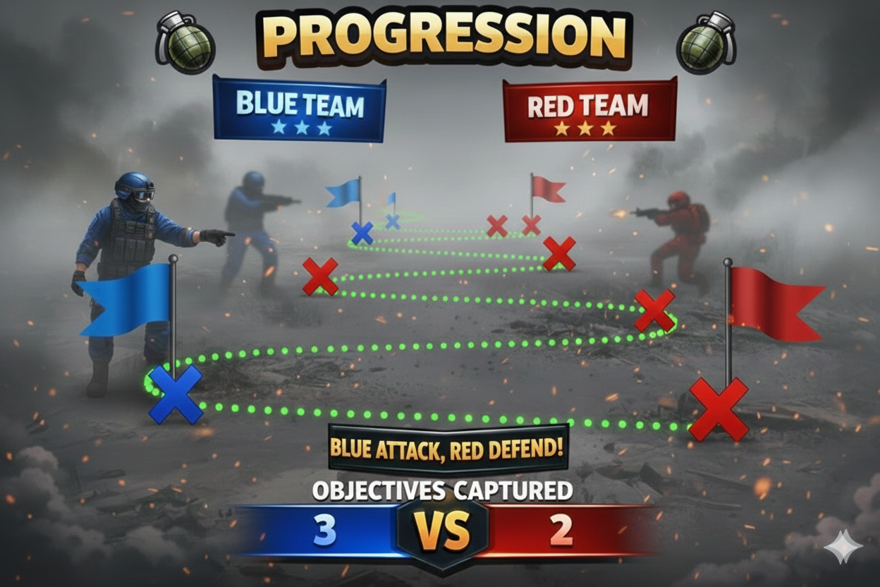 Mode Progression - item airsoft electronique MeshOps